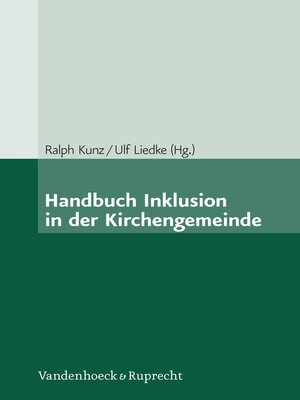 cover image of Handbuch Inklusion in der Kirchengemeinde
